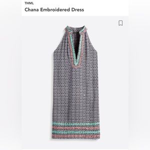 THML Chana Embroidered Dress